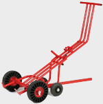 396 - Fasswagen mit Hilfsstange Fasswagen mit Hilfsstange