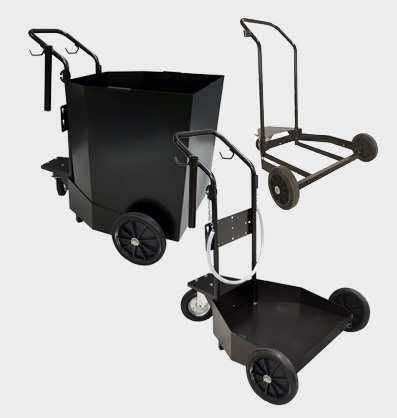 FassWagen mit Schutzbehälter