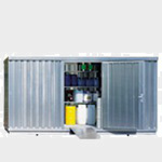 Gefahrstoff-Container