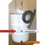Stylische Spülwaschtonne