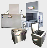 verschiedene Christol-Teilereinigungsgeräte