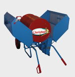 Trommel-Fassmischgerät mit Elektroantrieb