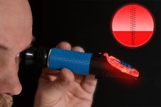 beleuchtetes Handrefraktometer