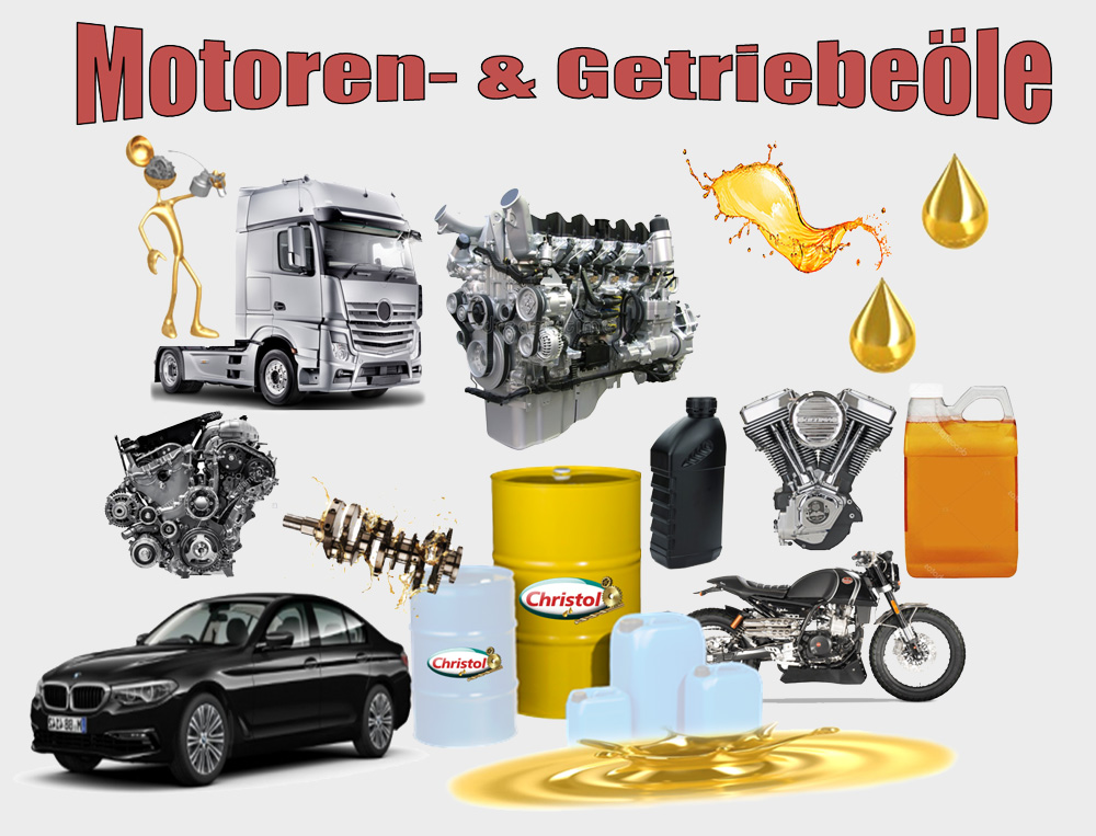 Illustration/Übersicht Motor- und Getriebeöle